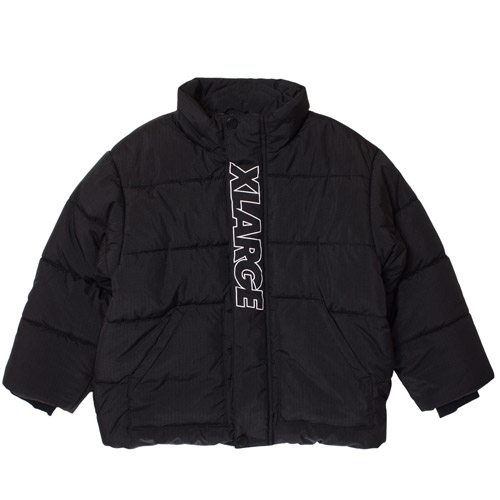35%OFFセール SALE XLARGE KIDS (エクストララージ キッズ) 子ども服 90-140cm 中わたブルゾン クロ ブラック メール便不可K 25秋冬 アウター 防寒 中綿ジャケット X-LARGE KIDS エクストララージキッズ