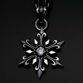 (クリスマスアクセサリー)(オーダー品)(FUNKOUTS/cooldust)雪の結晶＊ペンダントトップ(蝶々/バタフライ/ちょう/アクセサリー）【楽ギフ_包装】 16,940円