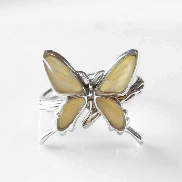 激安特価 楽天市場 Psyche 現品 シンメトリー アゲハ蝶デザイン バタフライリング セセリチョウ フリーサイズ オウン ピー アクセサリー 最高の Www Olicitante Com Br