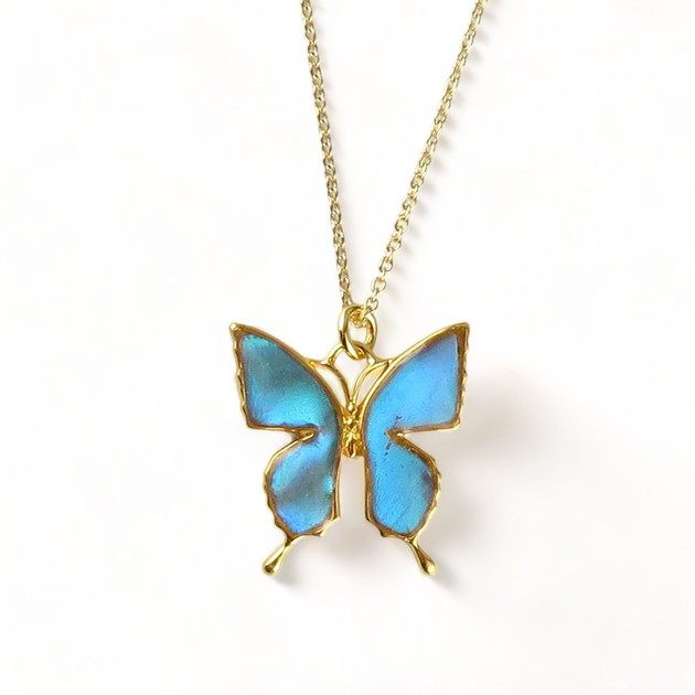 Angel Peach 蝶デザイン ネックレス Angel Peach 蝶デザイン ネックレス