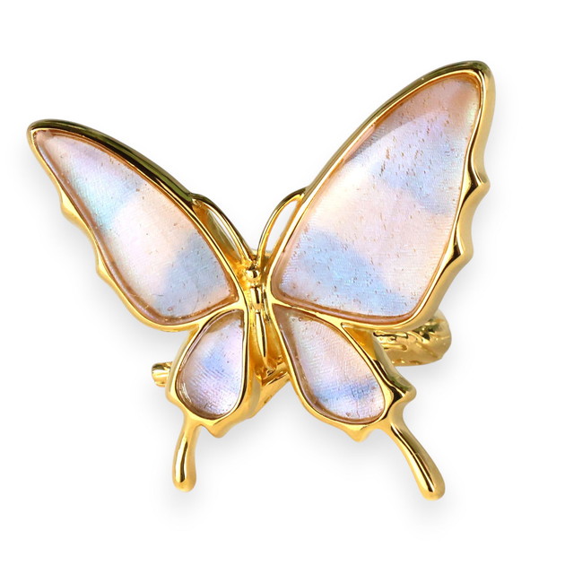 楽天市場】[スルコウスキーモルフォ] 本物の蝶の翅 舞い飛ぶ蝶 リング