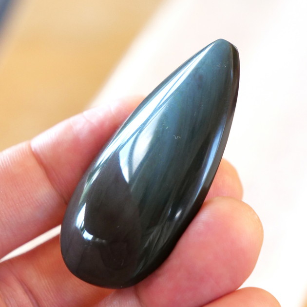 楽天市場】レインボーオブシディアン タンブル メキシコ産 天然石