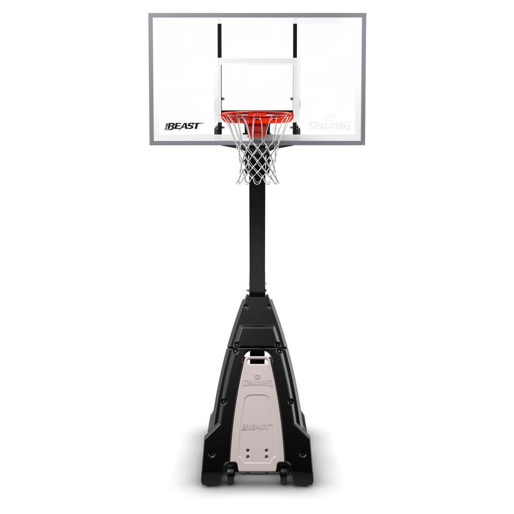 手かご決勝点 身寄り用 SPALDING（スポルディング）60in ザ・ビースト 7B1560CN うしろ側ゲーム盤 スポルディング 籠球 屋内・室外用 引きくらべる用・読み合わせる用【貨物輸送無料】