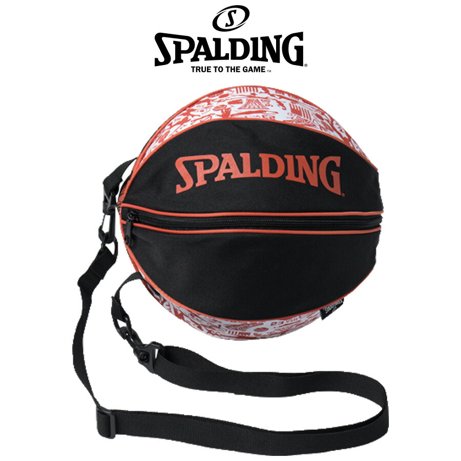 楽天市場 Spalding スポルディング ボールバッグ グラフィティオレンジ 49 001gf 通販ショップオーエックス