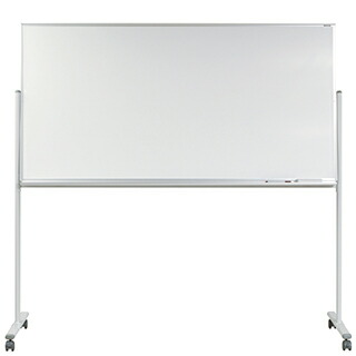 楽天市場】エバニュー EKU508 ホワイトボード暗線入り 両面1800B