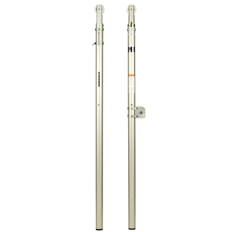 楽天市場】【送料無料】バレー支柱アルミ7 エバニュー（EVERNEW