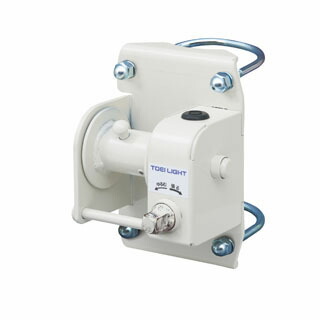 トーエイライト TOEI LIGHT ネット巻 凹型  逆転防止機能付 バレー・テニス支柱76mm用 球技 ネット巻き取り器 スチール製 備品 部活 クラブ活動 体育器具 学校 練習 試合 大会  B2983 imgrc0089502530.jpg