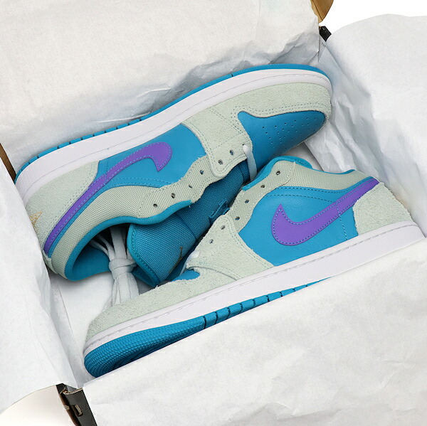 楽天市場】NIKE AIR JORDAN 1 LOW SE PISTACHIO FROST/CELESTIAL