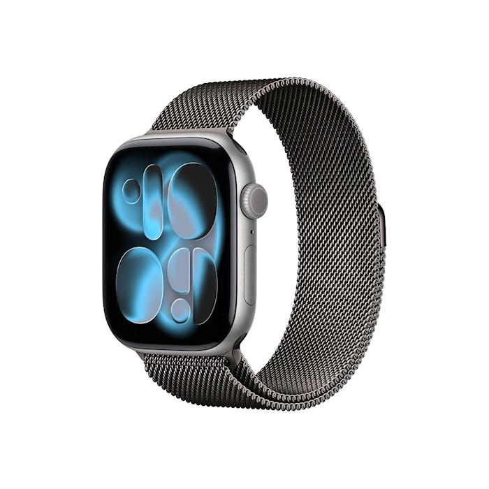 Apple Watch Series11 GPS+Cellular 46粍 スペースグレイアルミニウム ミラネーゼループ MFAE4J/A+MGJ74FE/A M/L