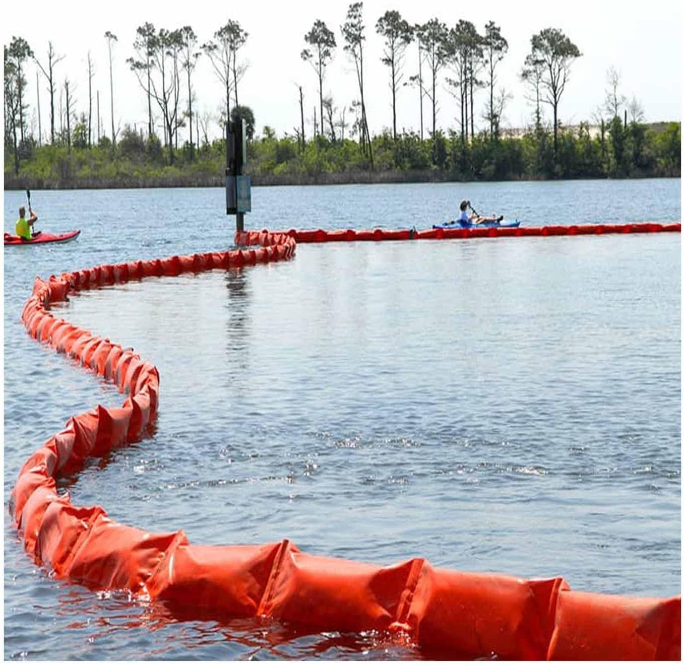 駒寄せ10m アイスクリームソーダ手合い 油絵の具の封じ込めの塀  厚くする 予防医学 汚染物質を防ぐ くず物を盗み聞きし、 其れ其れ 水に浮かぶ (色 : Orange) 1