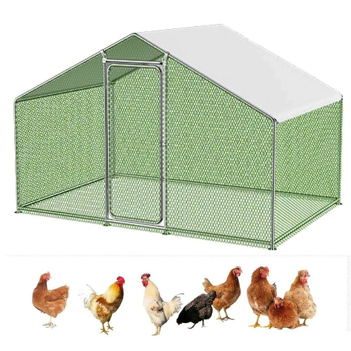 鶏掘っ立て小屋 室外 大型 鶏小屋 耐候性大型 鶏かご 鶏用 意気地無し書き込み 大きな鶏掘っ立て小屋防雨 鶏掘っ立て小屋スパイア ウォークはたご屋 鶏肉伏せ籠 ヘンハウ
