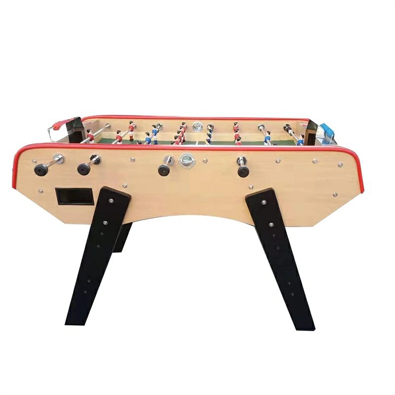テーブルサッカーマルチプレイヤーテーブルサッカー、組み立てが簡単な木製サッカーテーブルゲーム、バーと裏庭用のアーケードテ｜おやま商店店
