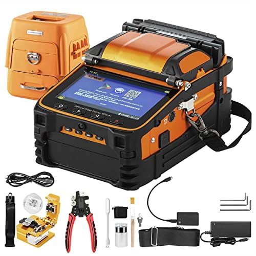 自動小銃興味の中心 FTTH グラスファイバー融着繋ぎ合わせる機、自動小銃グラスファイバー融着繋ぎ合わせる機、人工知能学-9 融着繋ぎ合わせる 6 原動機 中核グループ、5 in ディスプ