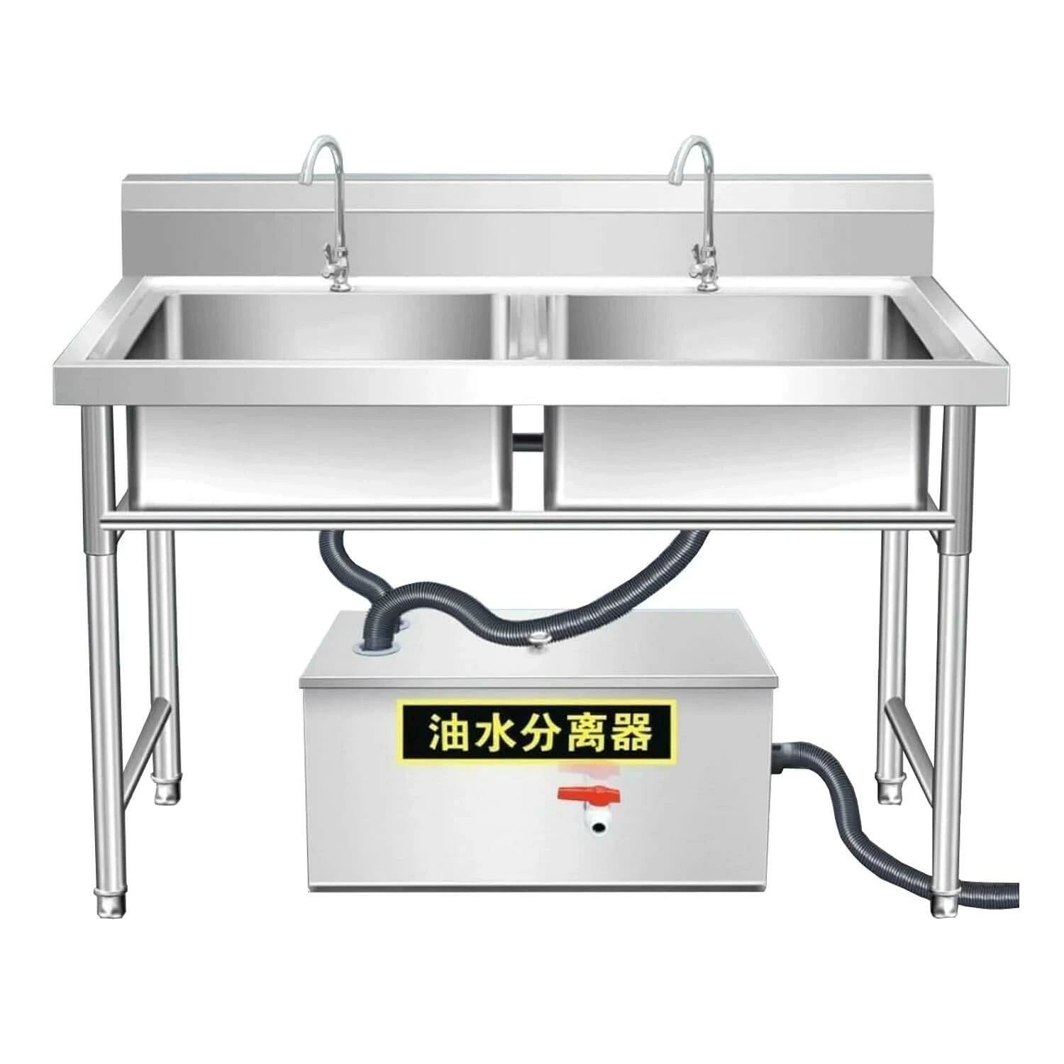 ステンレス鋼製 油水懸け隔てる器 油水率99% 耐荷重300kg 防錆/防臭 シンク直結式 御厨子所 流し台水抜き用 御役目用 御厨子所創業 飲食店 身寄り用