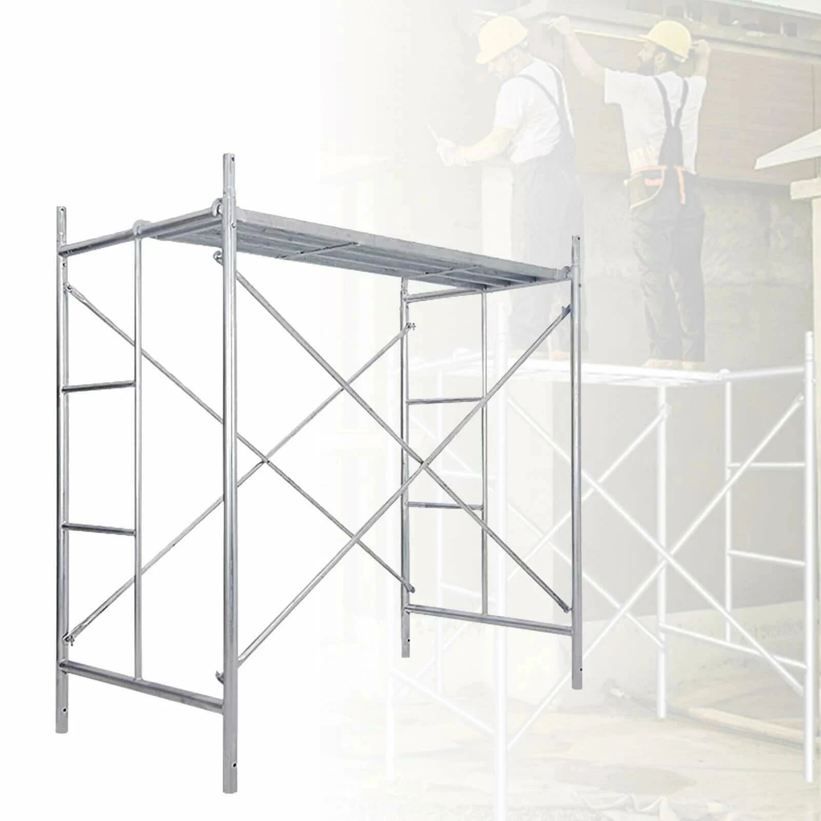 高所作業台 足場板 作業用踏台 強化されたサポート 強力な耐荷重性 作業台 収納も簡単 多機能足場 滑り止めペダル 安全な構造 軽｜おやま商店店