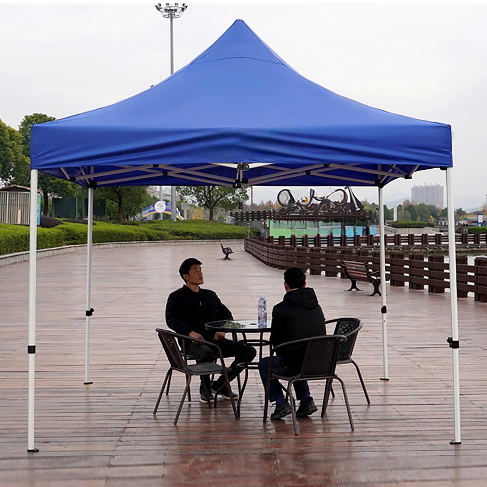 ワンタッチテント 高さ3段階調節 テント キャンプ アウトドア 運動会 体育祭 公園 組立て簡単 遮熱性 耐水性 UVカット 日よけ ワ｜おやま商店店