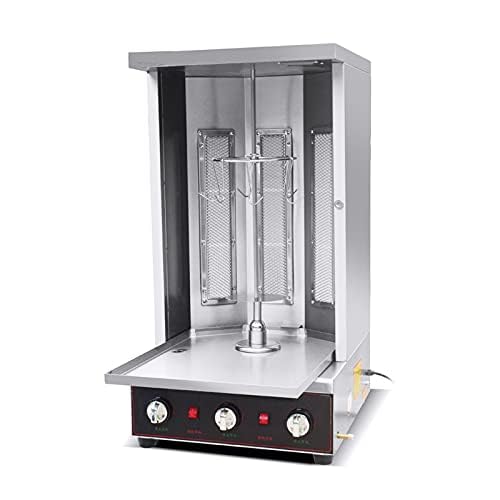 プロパンガスドネルケバブマシン、自動小銃回転させるドネルケバブマシン、チキンシャワルマグリルマシン、垂直方向ブロイラージャイロマシン