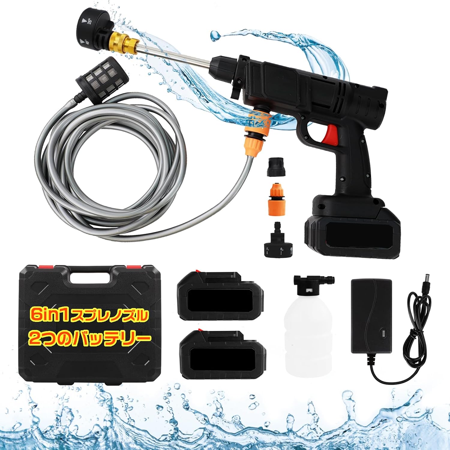 TAKAGI 高圧洗浄機 水道直結タイプ WM-10T8 Amazon | 高儀(Takagi) 高圧洗浄機 WM-10T8 | 高圧洗浄機本体