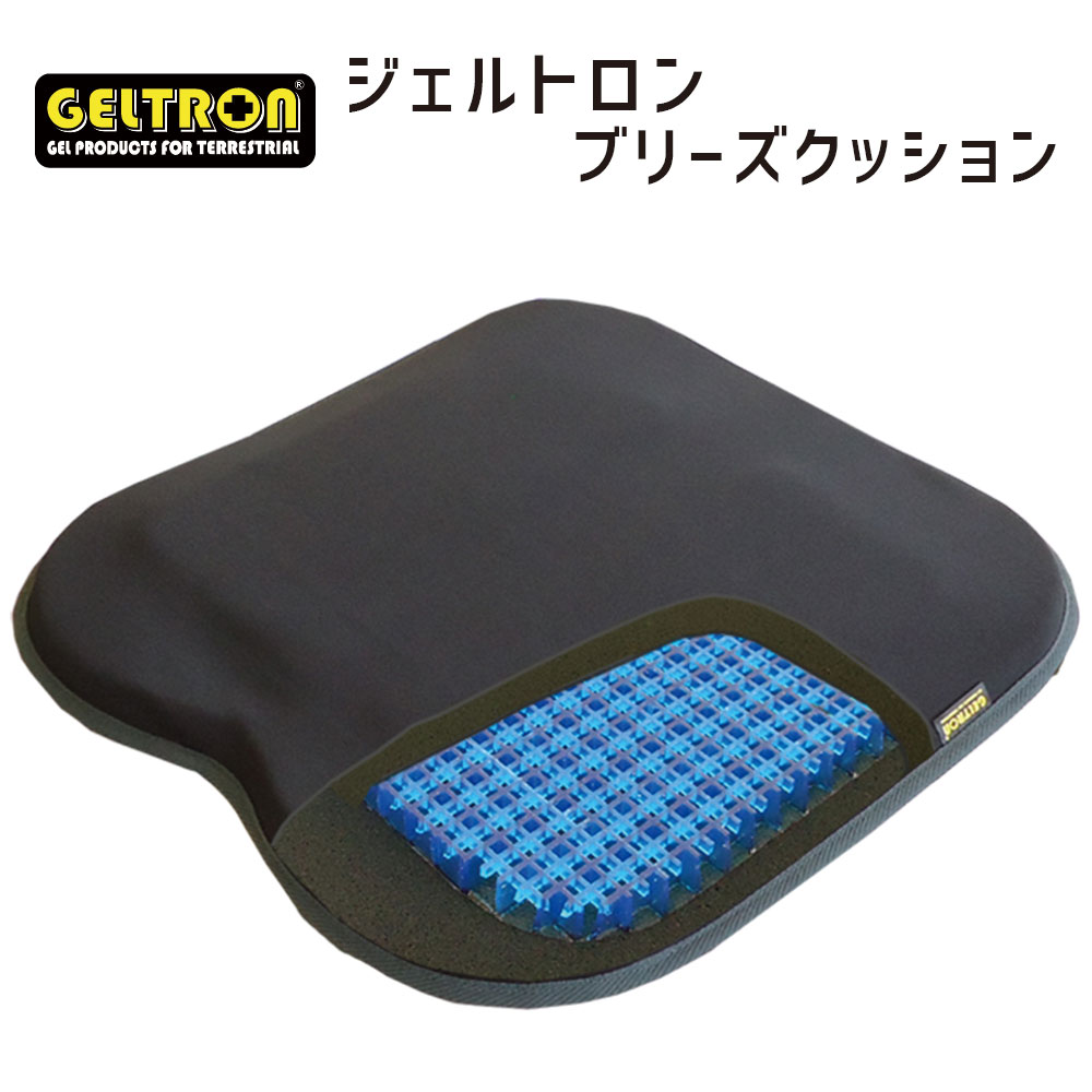 偉大な ジェルトロン ブリーズクッション 持ち運びにも便利なジェルクッション Geltron 体圧分散 低反発 クッション対策 車いす 車椅子 車イス 介護 ケア お尻 臀部 仙骨 痛み 床ずれ 防止 オフィス 車 ドライブ 持ち運び 母の日 父の日 最高の Bolshakova