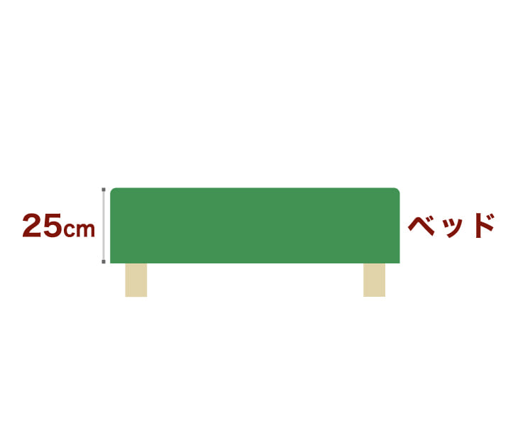 セレクトベッド高密度ボンネルコイルスプリング(ハイカウント・線の直径2.1mm)脚:木目柄(12cm)クイーンサイズ(160×195cm)グリーン