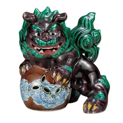 九谷焼 魔除け 5.5号 立獅子 交趾 九谷焼 獅子 置物 九谷焼 獅子 厄除け 厄除け 置物 厄除け お守り 開店 祝い プレゼント おしゃれ カフェ 開店祝い プレゼント 新築祝い プレゼント 友人 プレゼント 父 プレゼント 友人 引っ越し祝い 厄除け 女性 プレゼント 魔除け|陶器の事なら親たぬき子たぬき