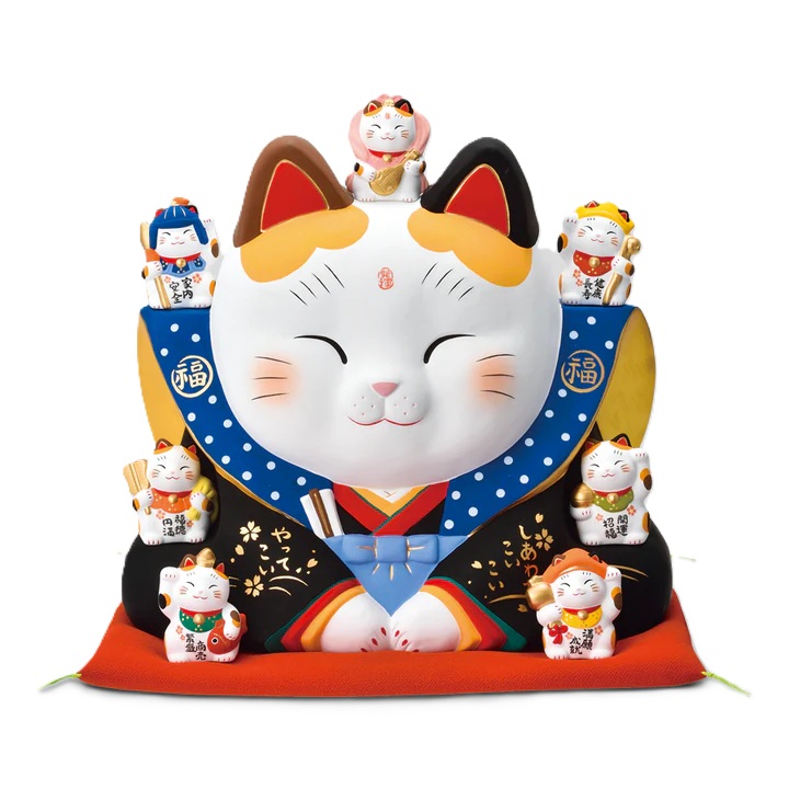 錦彩 七福神福助招き猫 10号 まねきねこ 招き猫 飾りつけ 招き猫 愛くるしげ 招き猫 開店祝賀会 招き猫 御医者さん窯 招き猫 開店 祝賀会 差し上げ物 今めかしい 喫茶店 開店祝賀会 差し上げ物 営造祝賀会 差し上げ物 馴染み 差し上げ物 馴染み 住み替え祝賀会