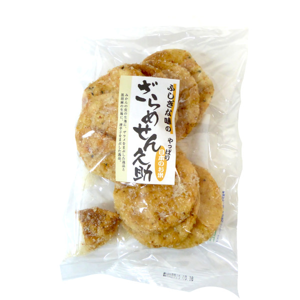 根本製菓 割れせん ふしぎな味のざらめせんべい 95g