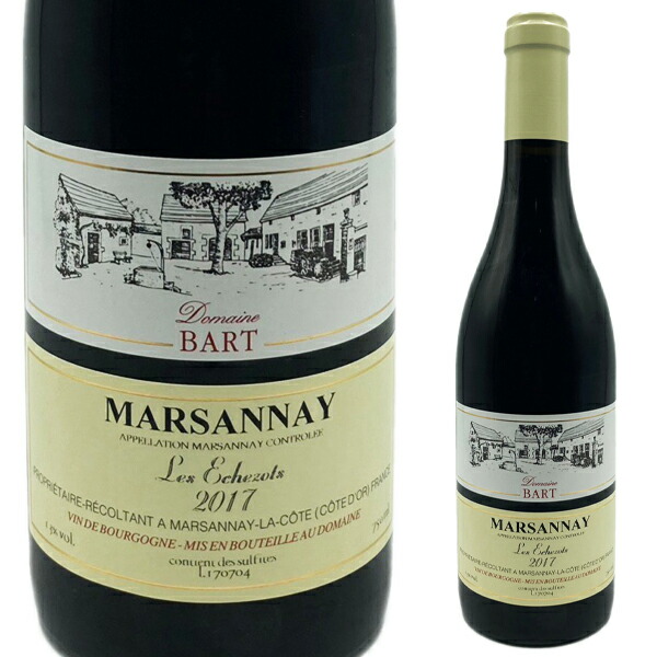 【楽天市場】マルサネ レ・エシェゾ2017ドメーヌ・バール:ワインと地酒 酒のあさひや