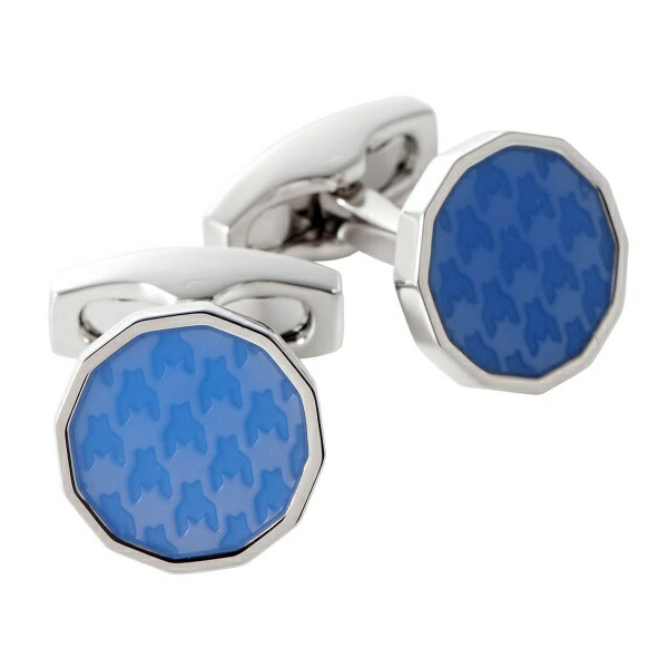 送料無料 サイモンカーター SIMON CARTER イギリス製 DOGTOOTH ENAME Llight blue カフリンクス カフスボタン ギフト ブランド プレゼント おしゃれ|カフス 彼氏 男性 小物 誕生日プレゼント メンズ 結婚式 ファッション小物 旦那 レディース