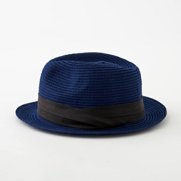 シャポー 内辺湾曲帽ハット 帽子 メンズ 濃ネイヴィー色 紺 青信号味 青 自然 ハット 無地 男目あて ワイフ用 レディース レディス 男女兼用 中折れハット 春朱炎 手土産 Surfireland Ie