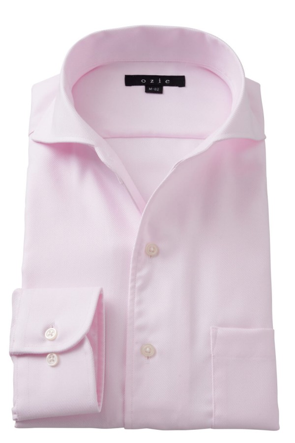 楽天市場 イタリアンカラー ワイドカラー メンズ ドレスシャツ 長袖ワイシャツ ピンク ビジネスシャツ カッターシャツ おしゃれ Yシャツ オフィス ワイシャツ シャツ 長袖 トールサイズ Coolmax 紳士 ビジネス 仕事 ワイシャツ専門店 Ozie オジエ