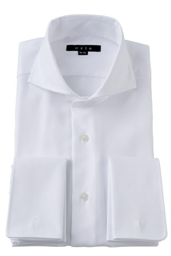 【至高フランス製】 Christian Dior 長袖 ドレス カッターシャツ 至高フランス製】 Christian Dior 長袖 ドレス カッターシャツ