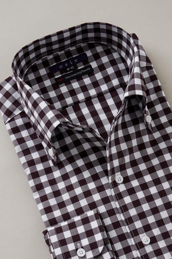 Tymhgt Mens Casual Slim Button Down Shirts Long Sleeve Plaid Shirts