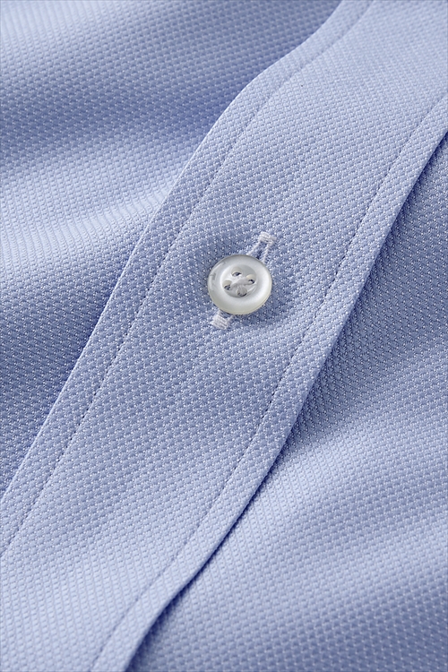 ozie: Shirt Y shirt | The size plain fabric sax blue blue wide color ...