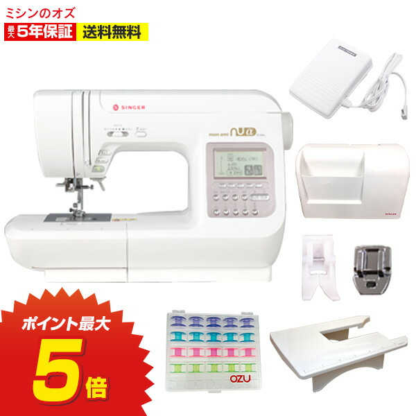 楽天市場】☆11月1日限定全商品10％引きクーポン発行中！【P20倍!エントリーするだけ】ミシン 文字縫い 初心者 ブラザー コンピュータミシン  NB1000 NB-1000 本体 : ミシンのオズ