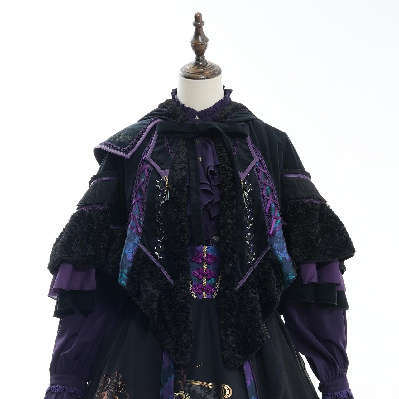 楽天市場】ネコミミ魔導師にゃんケープ 9W30051【マキシマム/ゴスロリ