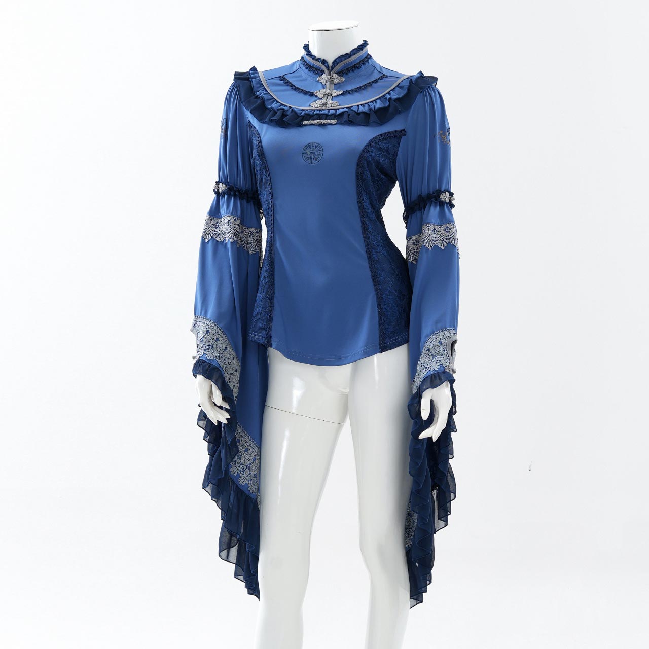 ozzon チャイナ　トップス OZZON JAPAN / 透花チャイナカットソー