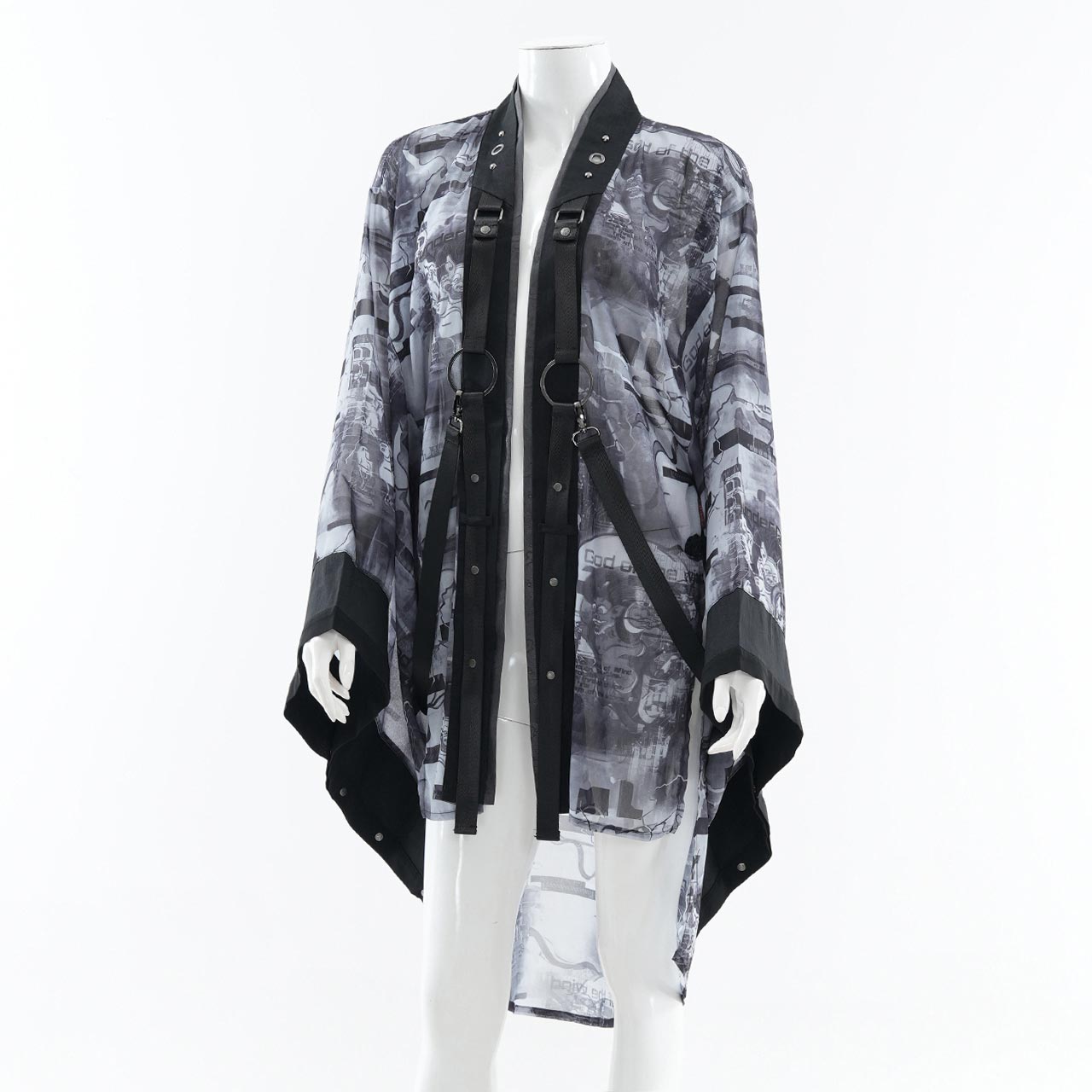 楽天市場】悪鬼討伐短羽織 黒色 ozzonjapan ozzoneste 和 トップス