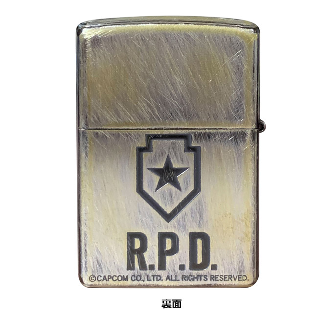 楽天市場 バイオハザード Re 2 R P D Zippo ライター バイオ グッズ カプコン ラクーン警察署 ジッポライター グッズパークneo