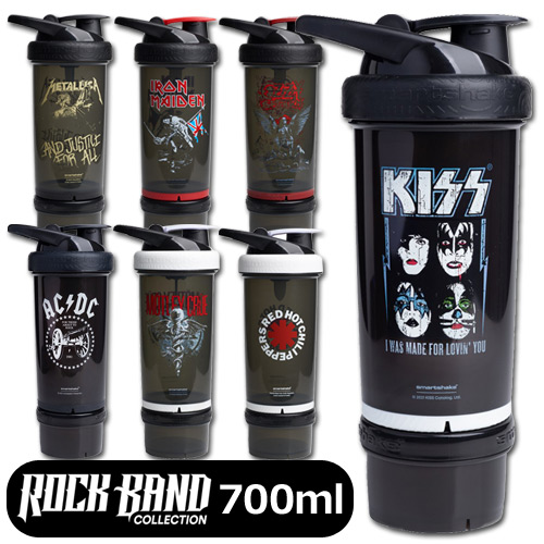 楽天市場 あす楽対応 プロテイン シェイカー スマートシェイク Revive Rock Band Collection 750ml ブレンダーボトル Smartshake 大容量 男女兼用 おしゃれ 機能性 持ち運び シェーカー レッチリ メタリカ アイアンンメイデン グッズパークneo