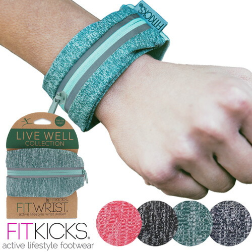 楽天市場】フィットキックス リストウォレット FITKICKS リストバンド