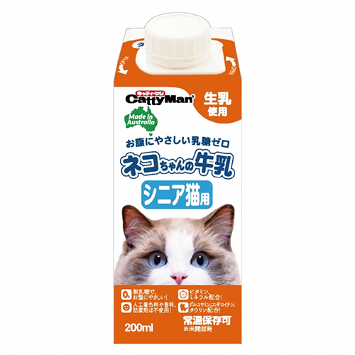 ドギーマンハヤシネコちゃんの牛乳シニア猫用２００ｍｌ 超歓迎