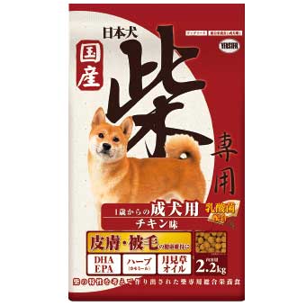 イースター日本犬柴専用成犬用チキン味２．２ｋｇ4個入りセット