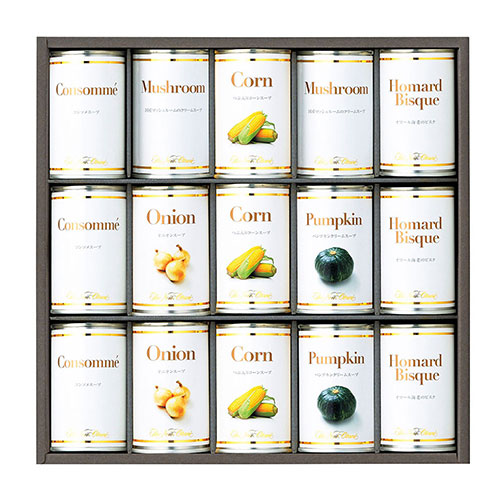 在庫一掃 父の日 ギフト ホテルニューオータニ スープ缶詰セット おしゃれ 贈り物 喜ばれる 記念品 結婚祝い 内祝い お返し 御礼 挨拶 プレゼント 豪華 贈答品 詰め合わせ Aor 100 Fucoa Cl