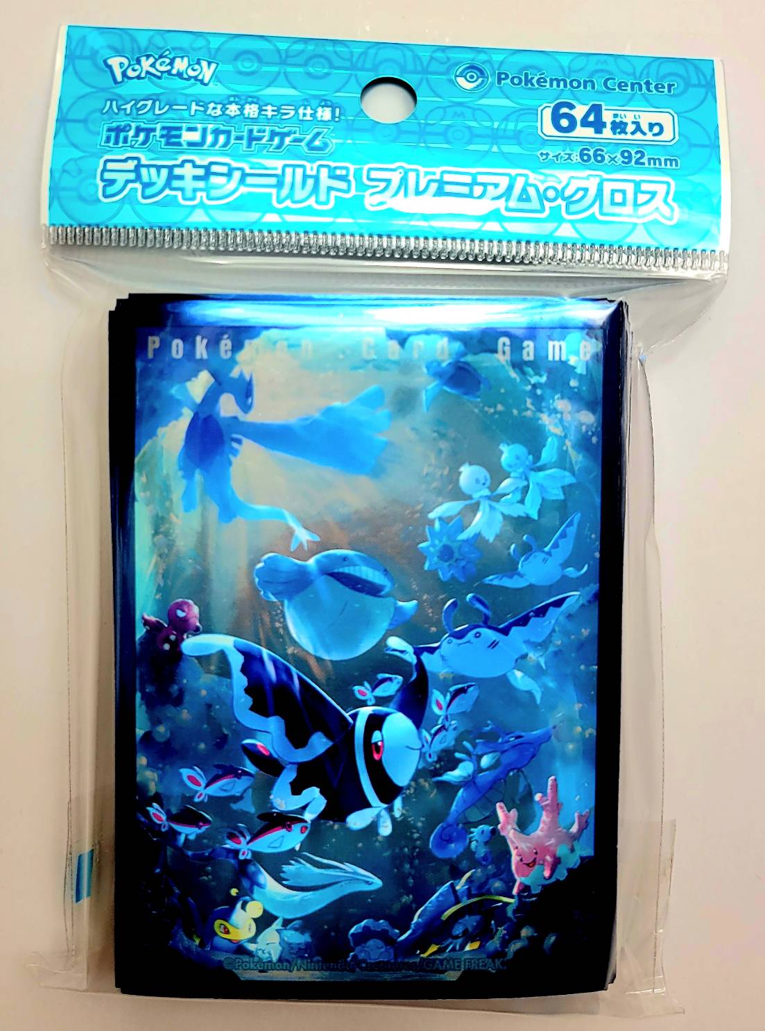 ポケモン - のえる  デッキシールド ポケモンカードゲーム デッキシールド プレミアム・グロス Snowy