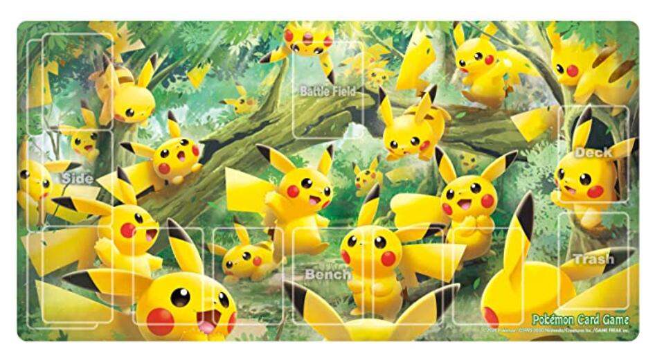 ポケモンカードゲーム ラバープレイマット ピカチュウの森 オンライン限定商品