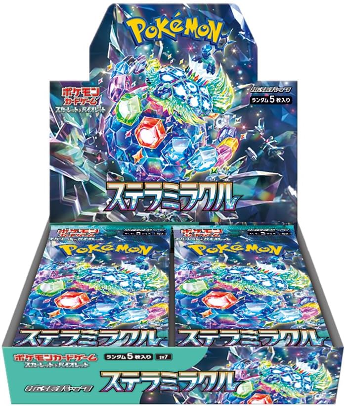 【正規未開封 シュリンク付き】ポケモンカードゲーム スカーレット&バイオレット 強化拡張パック ステラミラクル BOX　2024年7月19日発売