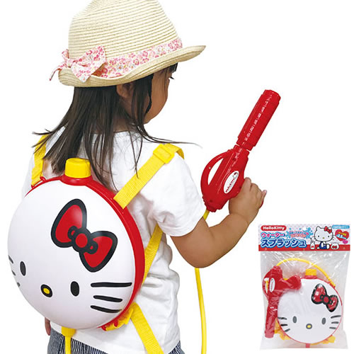 楽天市場】ハローキティウォーターガン [リュック型 水鉄砲
