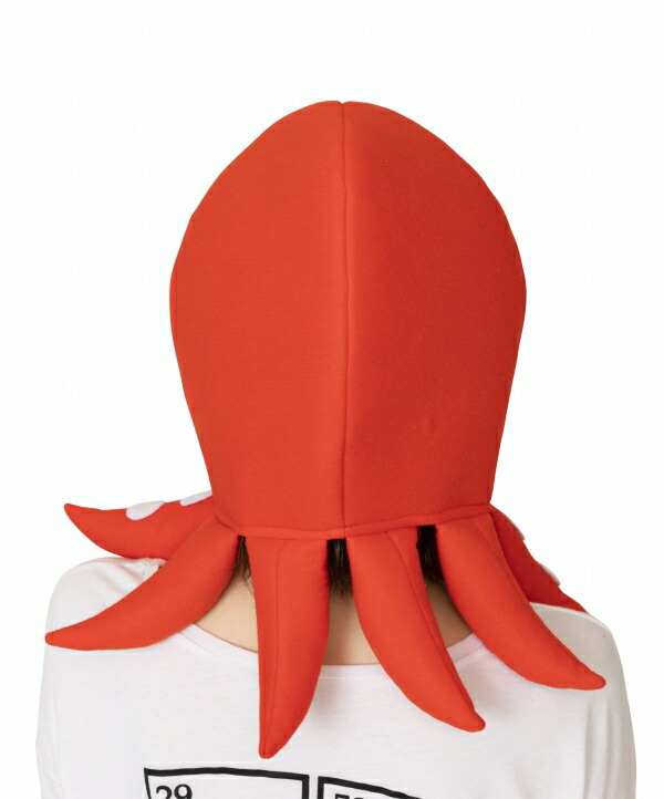 楽天市場 かぶりもん タコのかぶりもの タコ かぶりもの たこ コスプレ 衣装 仮装 なりきり タコ ハロウィン 衣装 C 0816 0317 パーティグッズ クラッカーカネコ