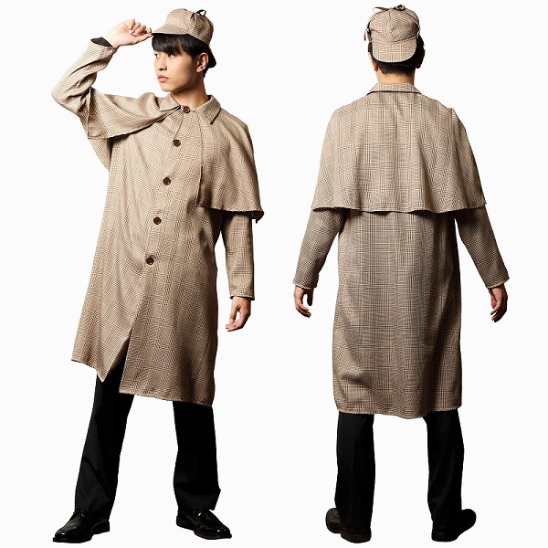 シャーロックボーイ 名探偵 コスプレ ホームズ 衣装 コスチューム かっこいい 大人男性 衣装 なりきりコスチューム ハロウィン 衣装 パーティー イベント 2519 Ice Org Br